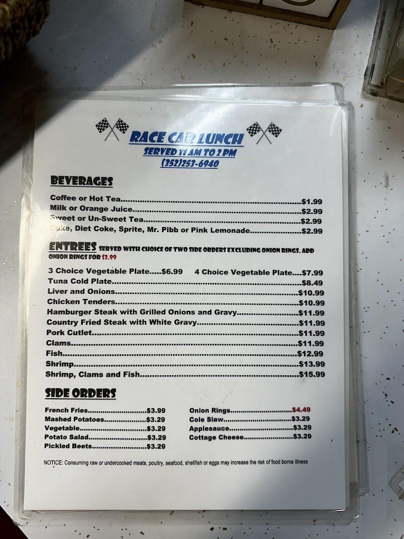 Race Car Diner